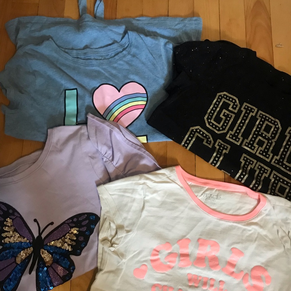 Size L (10-12) children’s place t-shirts